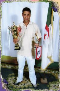 Amouri , detenteur coupe d'algerie Petanque 2009 OM Medea  a Boufarik 23 et 24 octobre 2009