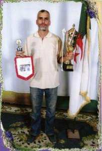 Rezzoug ,détenteur coupe d?Algérie pétanque  2009 OM Medea  a Boufarik 23 et 24 octobre 2009