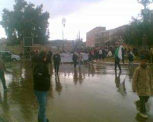 A Médéa  Manifestation de soutien au Peuple de  Gaza