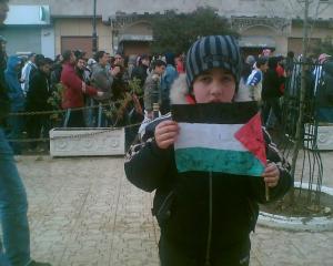 A Médéa  Manifestation de soutien au Peuple de  Gaza