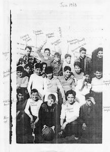 Classe d'anciens élèves de Médéa (1958)