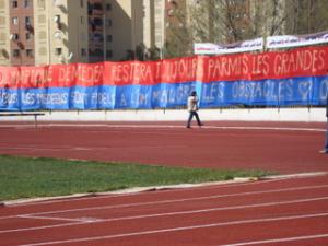 Banderole de l'OM Médéa