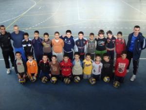 Les Poussins de l'OM Médéa Volley ball