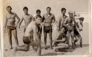 Plage Zeralda dans les annees 60