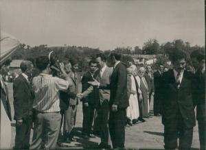 Visite du Président  Boumediene allah yerhamou pour inauguré  Mesedjid ennour le 1er juin 1969