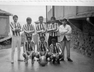 Equipe de Volley Ball de Médéa  en 1968