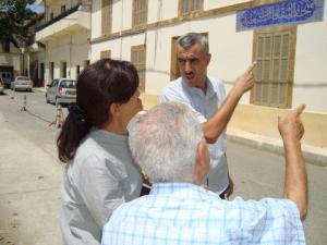 Visite des encadreurs de l'atelier  , musée des cultures populaires