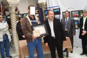 Remise de Prix dans un Concours d'Art Calligraphique à Médéa