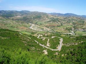 Oued Isser près de la commune de Tablat (Médéa)