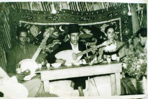 Troupe de Chaâbi en 1957 (Médéa)