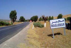 Entrée de la Commune de Moudjbeur (Médéa)