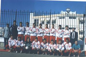 Equipe de handball de Médéa dans les années 90