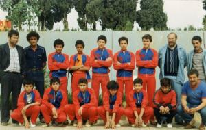 Equipe de handball de Médéa dans les années 90 (Catégorie Minimes)