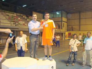 Médaille d'Argent pour lycée Bouaaroudj , Djemila Setif en cadet garçon