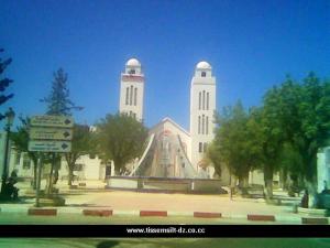 Jet d'Eau près de la Mosquée Billal Ibn Rabeh à Tissemssilt