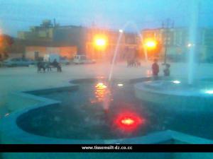 Jet d'Eau à la Mosquée Abou Bakr Essidik au centre ville de Tissemssilt