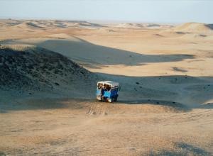 En Route vers les Dunes de la Sebhka de Tindouf