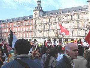Madrid, Manifestation pour le Sahara Indépendant