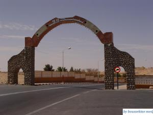 Entrée de la Ville de Tindouf