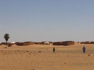 Campement de Réfugiés au Sahara Occidental