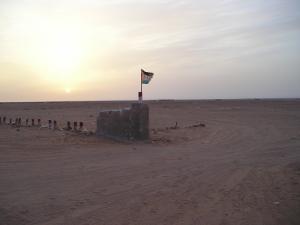 Drapeau National du Sahara Libre (Tindouf)