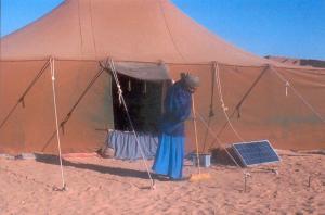 Camp de réfugiés à Auserd (Tindouf)