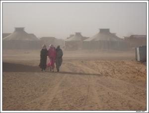 Tempête de Sable dans la région de Smara