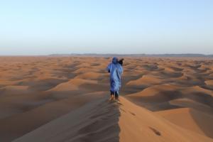 Dune de la Région de M'hamid (Wilaya de Tindouf)