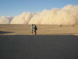 Tempête de Sable à Tindouf
