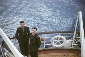 Arrivée du Ville-de-Marseille à  Alger, Kodachrome Mai 1962