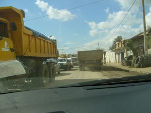 Sur la route entre Alger et Oran