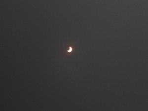 Eclipse partielle du soleil Alger