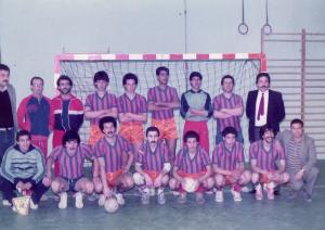 Equipe de handball de Médéa dans les années 80