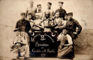 Souvenir des Cuistots du 3° Bataillon d'Alger