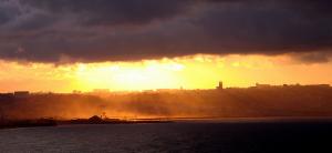 Coucher de Soleil sur Alger