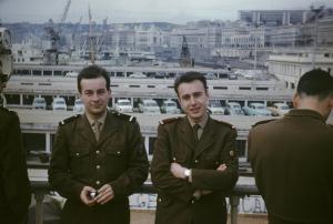 Arrivée du Ville-de-Marseille à  Alger, Kodachrome Mai 1962