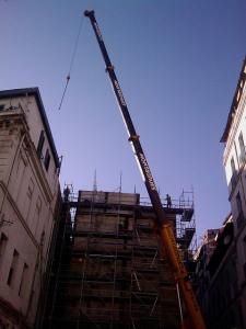 Chantier du Métro à Alger