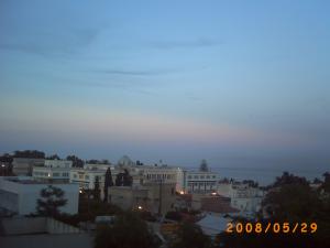 Coucher de Soleil sur Alger
