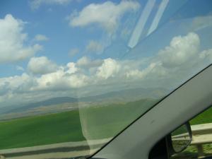 Sur la route entre Alger et Oran
