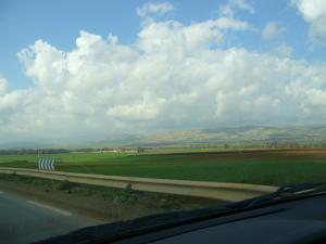 Sur la route entre Alger et Oran