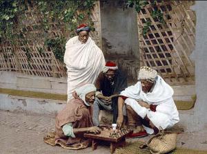 Jeu de Dames au début du 20 ème Siècle (Alger)