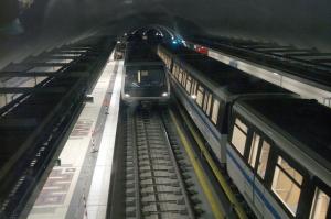 Veille de l'inauguration du Métro d'Alger
