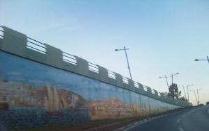 Alger, Fresque Murale