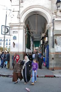 Alger, Arcades commerçantes