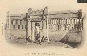 La Mosquée de Sidi Abderrahmane à Alger au début du 20 ème Siècle