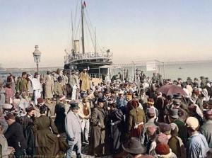 Débarquement de Bateau à Alger au Début du 20 ème Siècle
