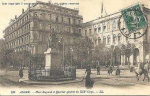 Alger rue d'Isly (Période coloniale)