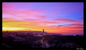 Coucher de Soleil sur Alger