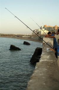 Alger. Bab El Ouèd (Amateurs de Pêche)