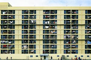 Alger, Immeuble collectif.  Janvier 1979.